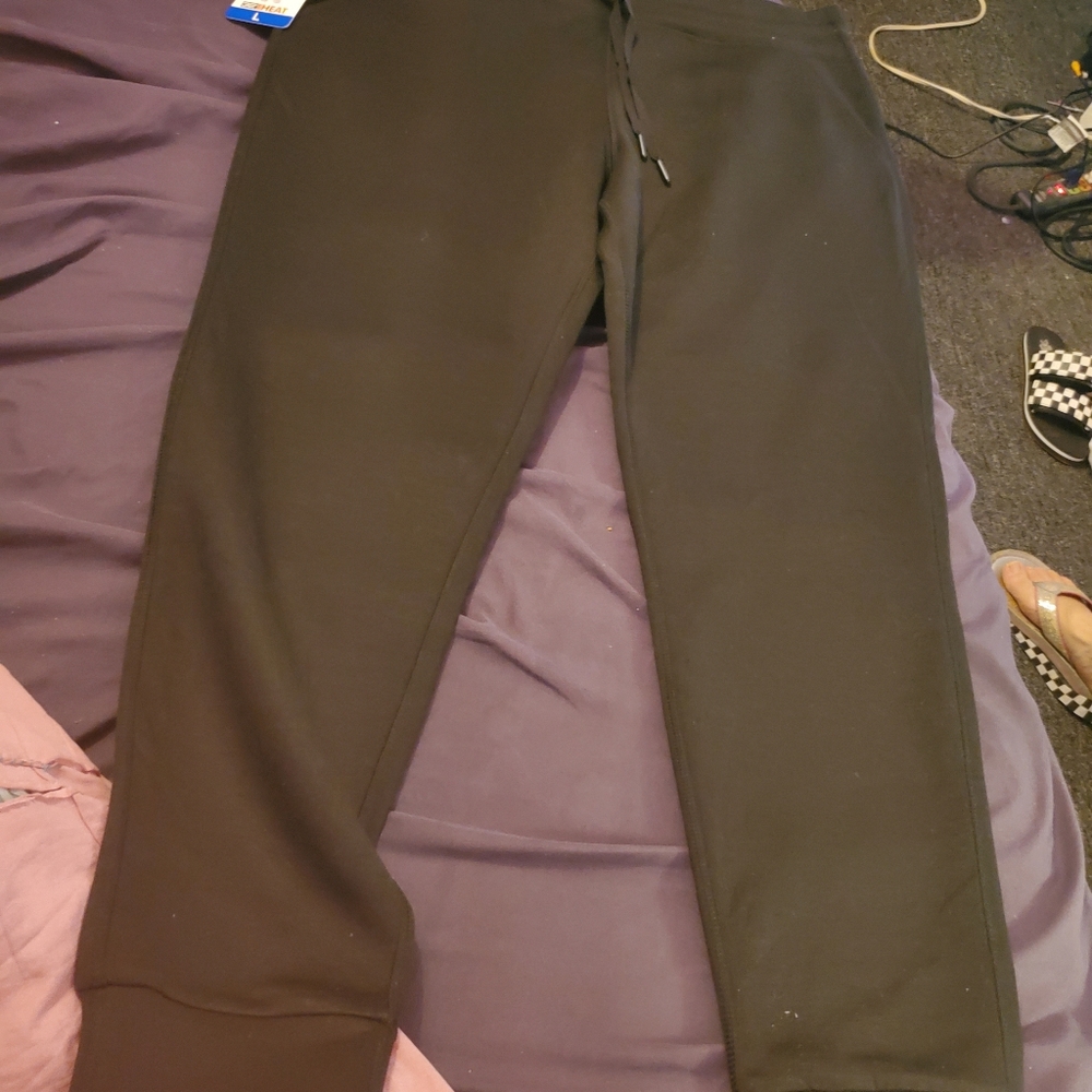 Black sweatpants
